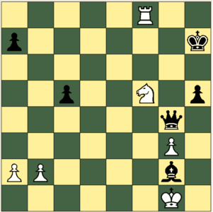 Position from game 12 of Anand-Topalov 2010 World Championship Match